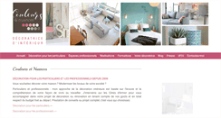 Desktop Screenshot of couleursetnuances.com